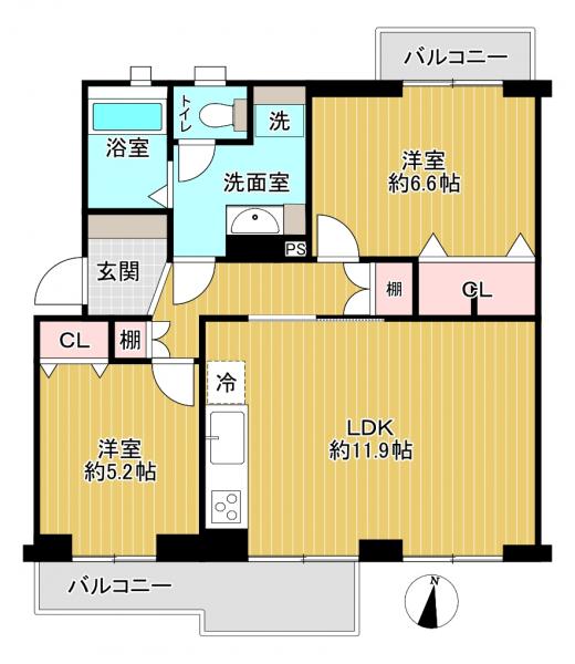 中古マンション 八幡市男山笹谷 京阪本線樟葉駅 1,390万円