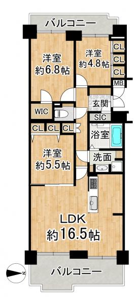 中古マンション 京都市左京区上高野西氷室町 叡山電鉄宝ヶ池駅 4,190万円