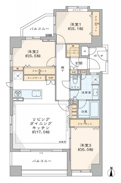 中古マンション 江東区亀戸１丁目 JR中央・総武線亀戸駅 1億2,980万円
