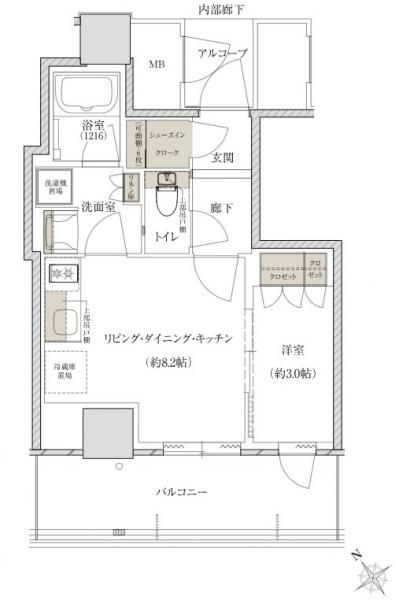 マンション 枚方市岡東町 京阪本線枚方市駅 10.4万円