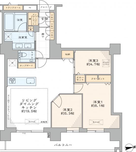 中古マンション 港区港南３丁目 JR山手線品川駅 2億2,990万円