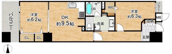 中古マンション 京都市中京区西洞院通錦小路下る蟷螂山町 阪急京都線烏丸駅 6,580万円