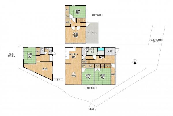 中古戸建 大津市大江４丁目 JR東海道本線（米原〜神戸）瀬田駅 4,500万円
