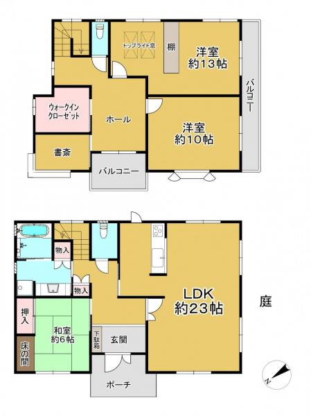 中古戸建 京田辺市山手南3丁目 JR学研都市線松井山手駅 6,490万円