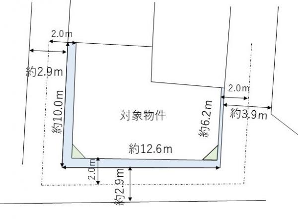 土地 京都市伏見区深草相深町 京阪本線鳥羽街道駅 2,100万円