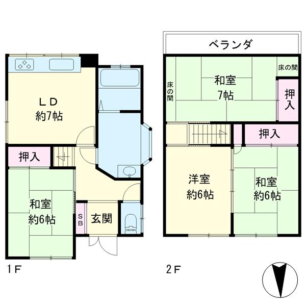 中古戸建 寝屋川市寿町 京阪本線香里園駅 480万円