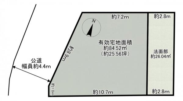 土地 枚方市高塚町 京阪本線枚方公園駅 1,080万円
