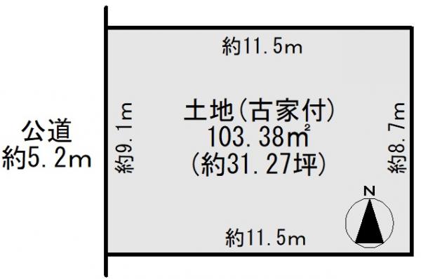 土地 京都市伏見区東浜南町 京阪本線中書島駅 3,380万円