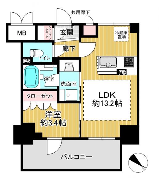 マンション 大阪市福島区海老江５丁目 JR東西線海老江駅 12.5万円