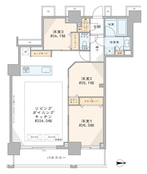中古マンション 港区港南3丁目 JR山手線品川駅 1億6,990万円