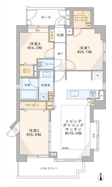 中古マンション 墨田区石原1丁目 都営大江戸線両国駅 1億1,490万円