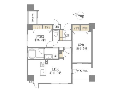 中古マンション 大阪市北区黒崎町 大阪メトロ谷町線中崎町駅 5,980万円