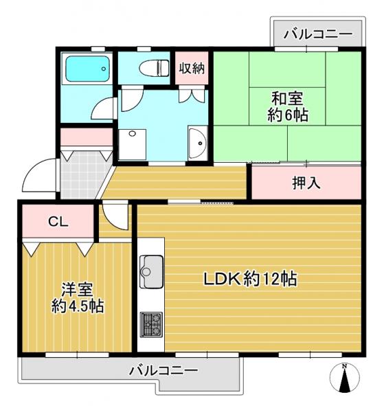 中古マンション 八幡市男山笹谷 京阪本線樟葉駅 540万円