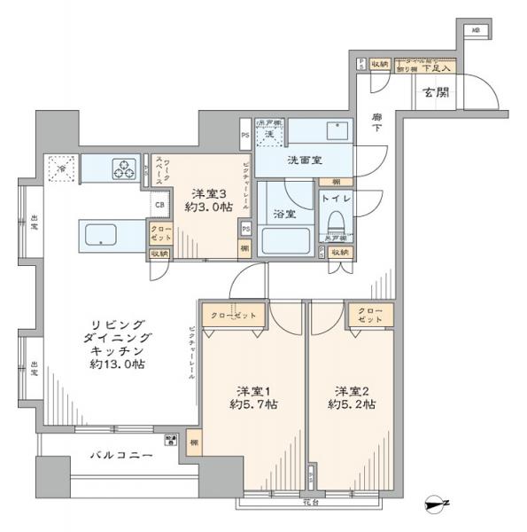中古マンション 新宿区新小川町 東西線飯田橋駅 1億3,790万円
