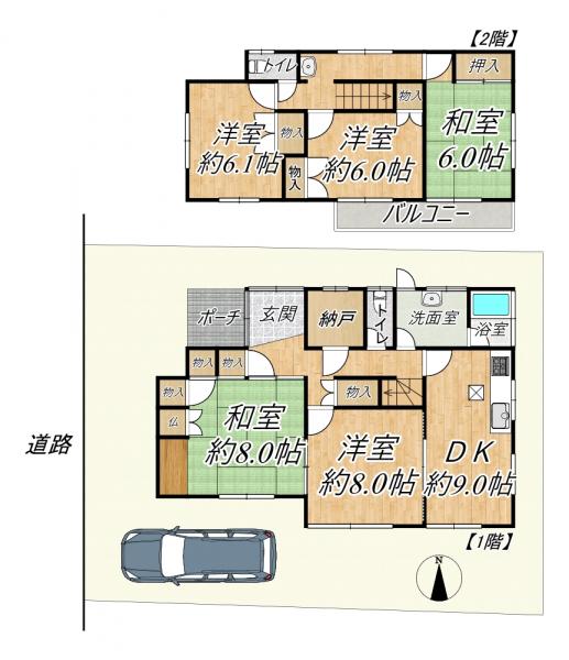 中古戸建 大津市日吉台２丁目 JR湖西線比叡山坂本駅 1,150万円
