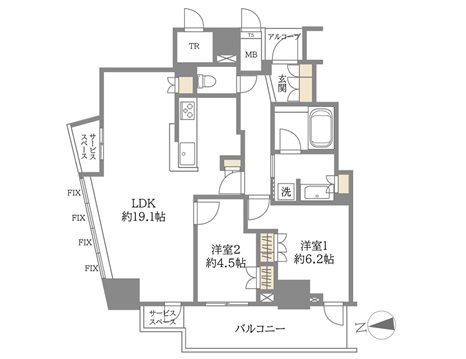 中古マンション 大阪市中央区高麗橋２丁目 大阪メトロ堺筋線北浜駅 1億2,980万円