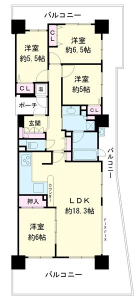中古マンション 枚方市伊加賀西町2-4 京阪本線枚方公園駅 3,480万円