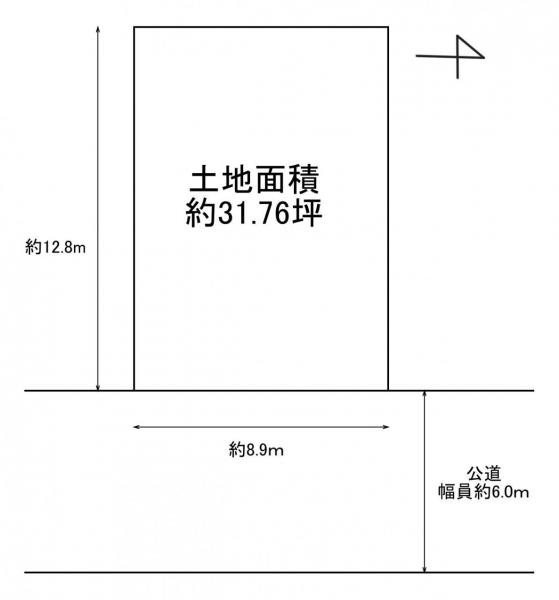 土地 枚方市小倉町 京阪本線御殿山駅 1,980万円