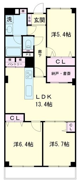 中古マンション 寝屋川市寝屋新町13-1 JR学研都市線星田駅 1,650万円