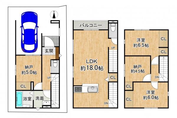 新築戸建 京都市上京区芦山寺通智恵光院西入戌亥町 京都市営地下鉄烏丸線鞍馬口駅 3,698万円