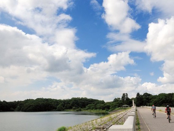 多摩湖入口