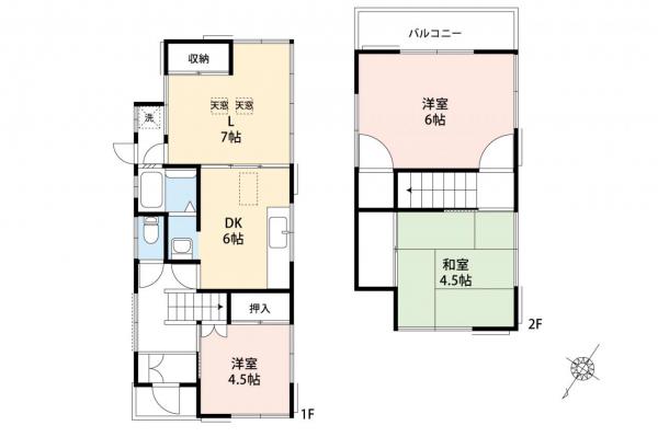 中古一戸建て 狭山市大字北入曽 西武新宿線入曽駅 1,250万円