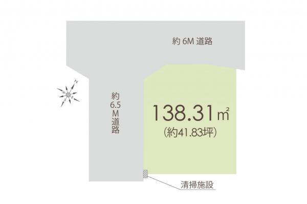 土地 練馬区大泉町４丁目 西武池袋線大泉学園駅 5,250万円