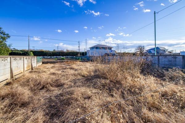 狭山市柏原　土地 現地土地写真