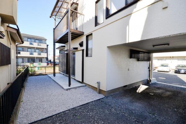 坂戸市鎌倉町　中古一戸建て 庭