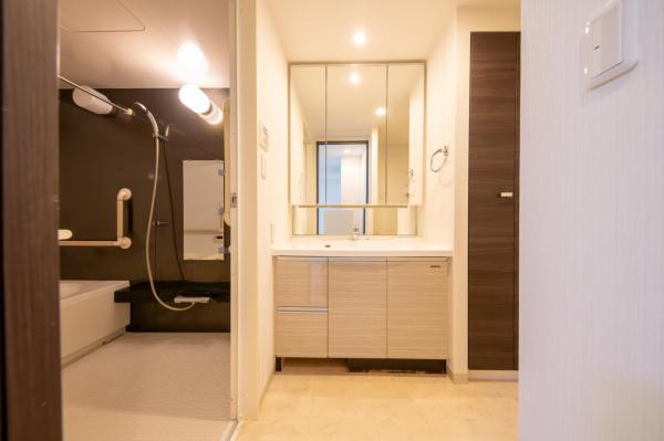 【現地見学可／内装リフォーム完了済♪】アイディコート清瀬　1階 洗面化粧台
