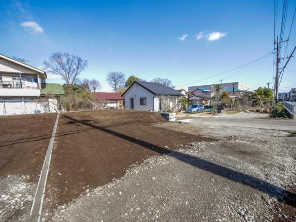入間市牛沢町　土地 現地土地写真