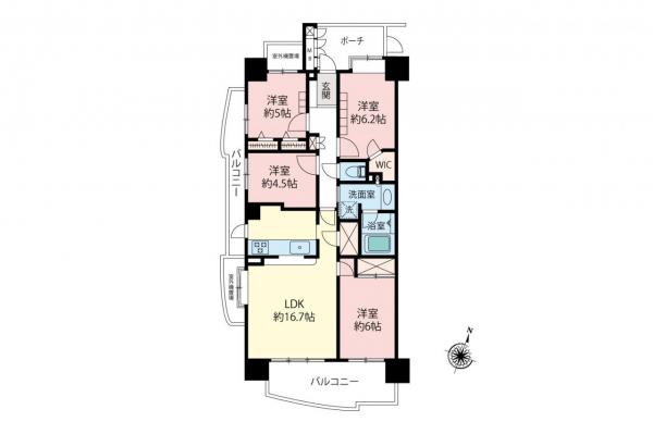 中古マンション 富士見市ふじみ野東２丁目 東武東上線ふじみ野駅 5,180万円