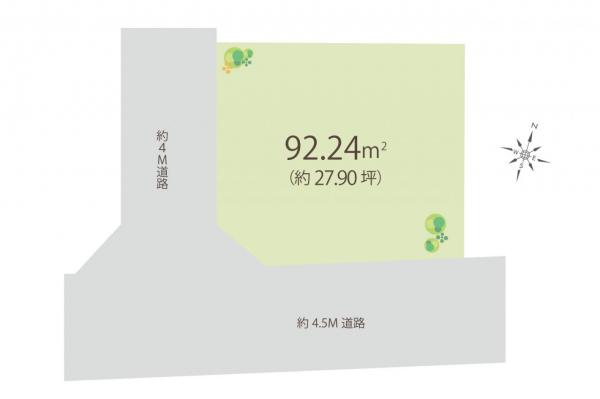 土地 狭山市富士見１丁目 西武新宿線狭山市駅 2,480万円