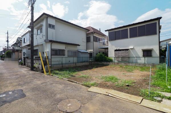 入間市東藤沢4丁目　土地 前面道路含む現地写真