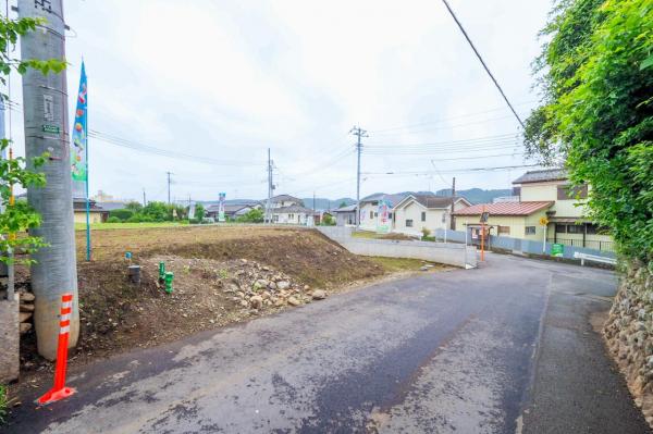 入間市大字野田　土地 前面道路含む現地写真