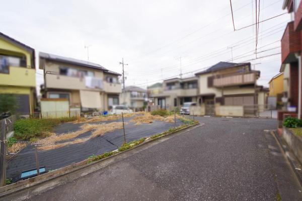 富士見市諏訪1丁目　土地 現地土地写真