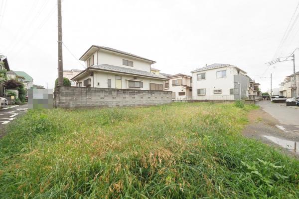 川越市むさし野南　土地 現地土地写真