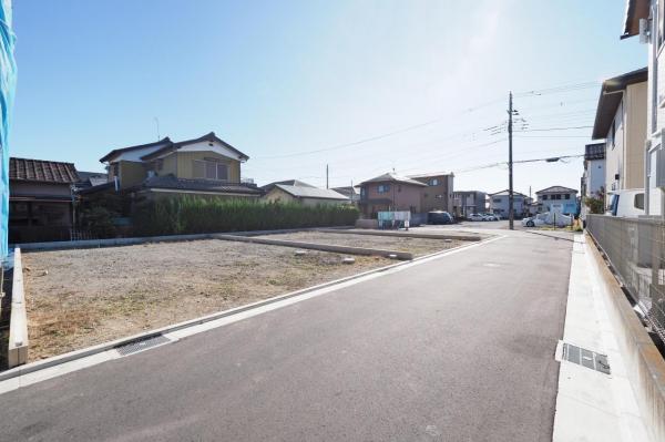 川越市神明町　土地 前面道路含む現地写真
