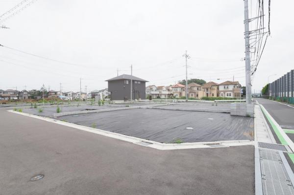 【全区画33坪超】川越市中台2丁目　土地 現地土地写真