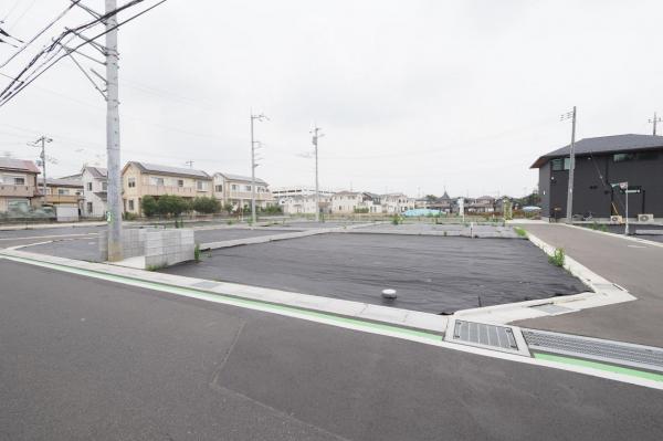 【全区画33坪超】川越市中台2丁目　土地 現地土地写真