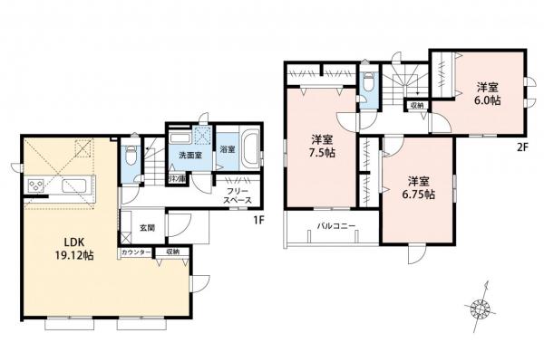 新築一戸建て 狭山市大字北入曽 西武新宿線入曽駅 3,180万円