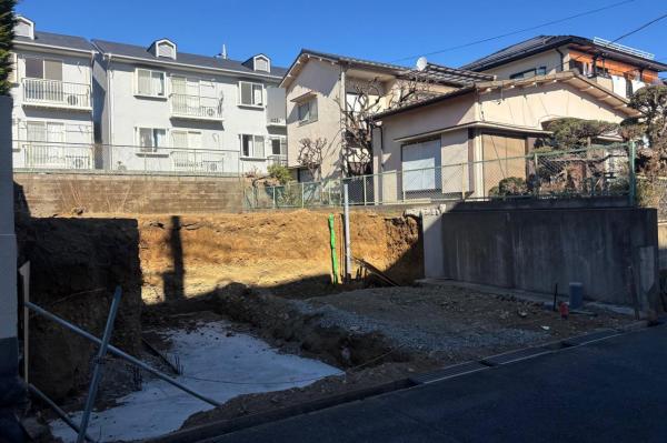 川越市稲荷町　土地 現地土地写真