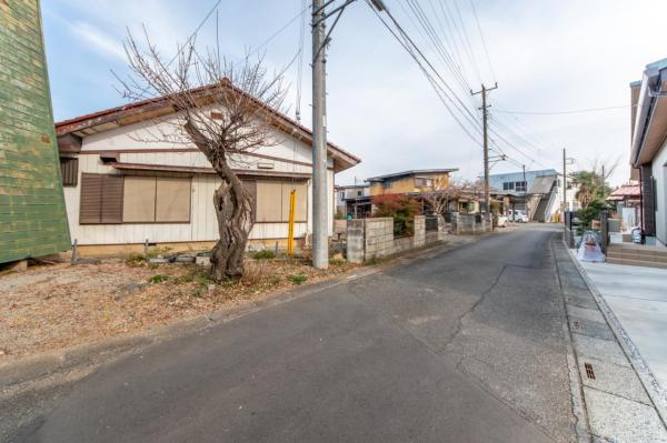 【敷地162坪／緑豊かな住環境】日高市北平沢　売地 前面道路含む現地写真