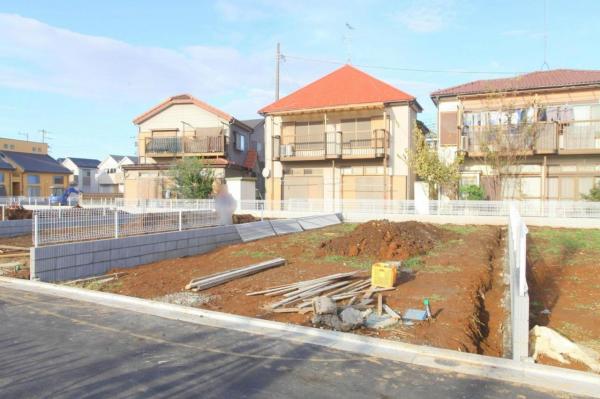 新座市馬場1丁目　土地 現地土地写真