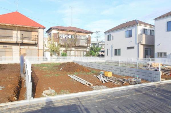 新座市馬場1丁目　土地 現地土地写真