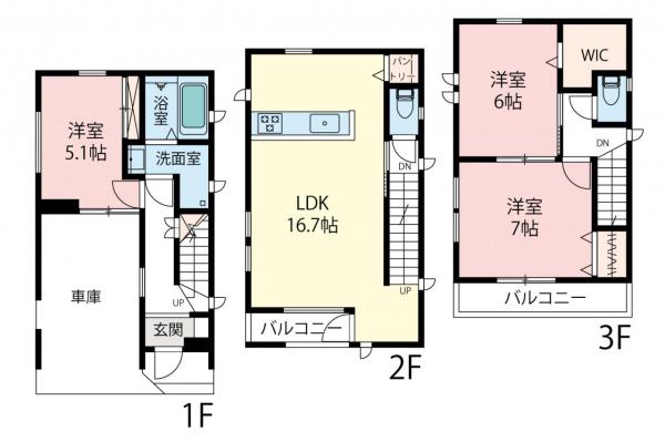 新築一戸建て 富士見市鶴馬３丁目 東武東上線みずほ台駅 3,180万円