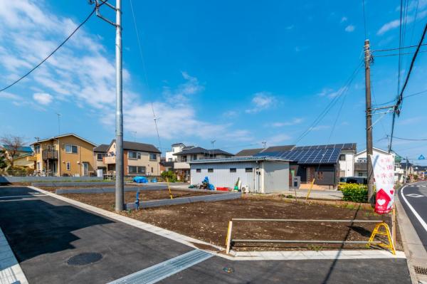 【現地写真 更新】グランシア入間～上藤沢14期～　建築条件付土地 前面道路含む現地写真