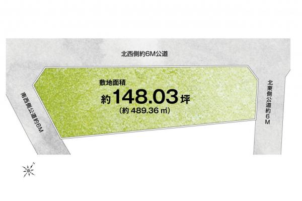 土地 飯能市大字笠縫 西武池袋線飯能駅 3,780万円