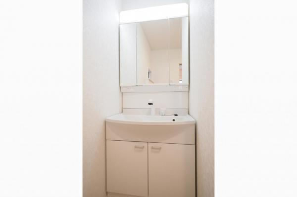 狭山市鵜ノ木　新築一戸建て 洗面化粧台