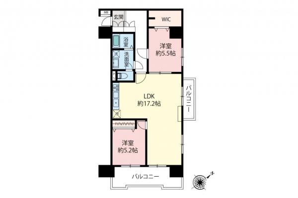 成増ローヤルコーポ　10階 間取り図